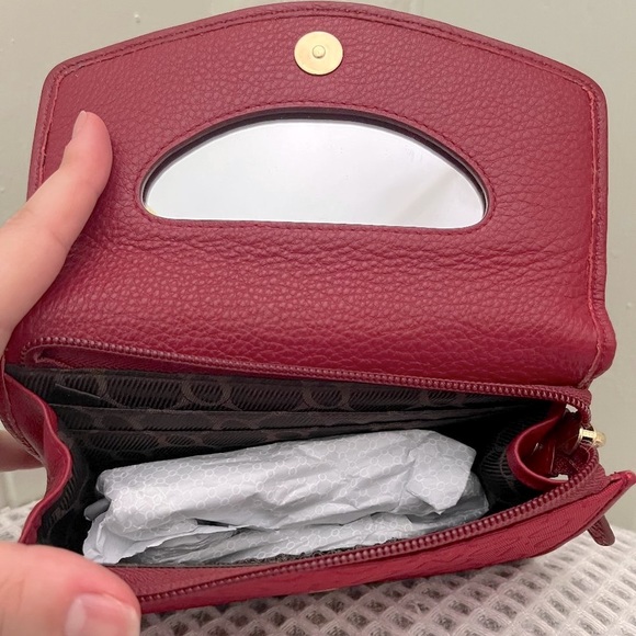 Oroton, Red Clutch - Picture 4 of 5